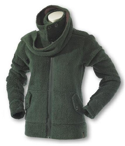 KAVU Women's I Scarf You Jacket,Forest,Large