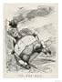 Off the Rail" the Speculations of Railway Financier George "King" Hudson Start to Collapse Art Giclee Poster Print, 18x24