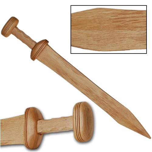 Roman Gladiator Wooden Stage Sword Prop