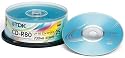 TDK CDR 80min 52x Metallic 25pc Cakebox