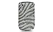 BLACKBERRY CURVE 3G FOR 9300 8520 8530 FULL DIAMOND SILVER ZEBRA thumb