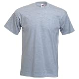 Fruit of the Loom Super Premium T-Shirt Heather Grey Small (35-37¨)