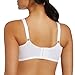 Exquisite Form 5100535 FULLY Cotton Soft Cup Wireless Full-Coverage Bra with Back Closure & Lace