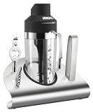 Produkt-Bild: Unold 78755 Barkeeper-Set Elektrischer Shaker f&uuml;r Cocktails, Milchshakes und Fitness-und Di&auml;tdrinks / inkl. Edelstahlhalter mit Barzubeh&ouml;r