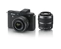 Nikon デジタル一眼カメラ Nikon 1 (ニコンワン) V1 (ブイワン) ダブルズームキット ブラック N1 V1WZ BK