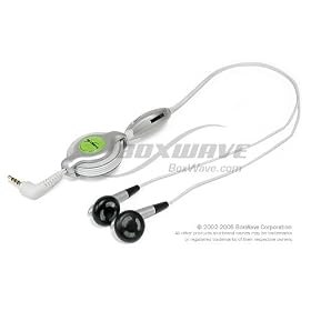 Click here to buy AT&T SX66 Pocket PC Phone Dual Handsfree Stereo Headset (Silver White) by BoxWave Corporation.