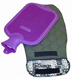 Hot Water Bottle and Quilted Bottle Cover