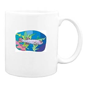 Mug with animal, aquatic, fish by SHOPZEUS