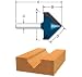 BOSCH 85219C V-Groove 9/16-Inch Diameter 3/4-Inch Cut 1/4-Inch Shank Router Bit
