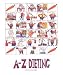 A-Z of Dieting, Art Poster by Nicola Streeten