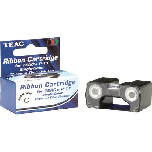 Teac - Print ribbon cassette - 1 x black