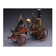 Horse-Drawn Live Steam Fire Pumper, Marklin, Hand-Painted Tin and Cast Iron, Circa 1896 Giclee Poster Print, 16x12