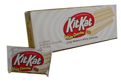 Kit Kat White Chocolate Candy Bar 24 ct