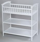 Aspen Changing Table in White Finish By Simplicity For Children