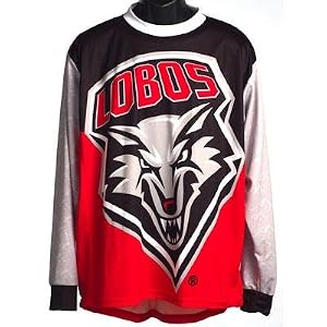 University of New Mexico Lobos Long Sleeve Mountain Bike Jersey