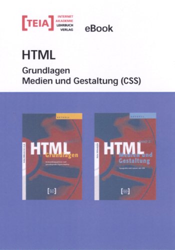 Cover image : HTML Grundlagen Medien u. Gestaltung CSS eBook