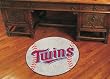 Minnesota Twins 29" Round Baseball Floor Mat (Rug)