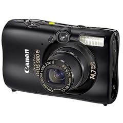 Canon Digital IXUS 980 IS Digitalkamera (14 Megapixel, 3,7-fach optischer Zoom, 2,5" Display) schwarz