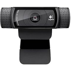 Logitech C920 USB HD Pro Webcam (Autofokus, Mikrofon) schwarz