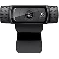 Logitech C920 USB HD Pro Webcam (Autofokus, Mikrofon) schwarz