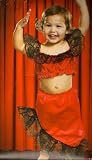 Toddler Adorable Little Senorita Costume Lace Trimmed Top/Skirt