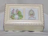 Precious Moments First Communion Girl Ivory Petite Music Box / Jewelry Box Plays Jesus Loves Me