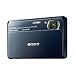 Sony DSC-TX7 10.2MP CMOS Digital Camera with 4x Zoom with Optical Steady Shot Image Stabilization and 3.5 inch Touch Screen LCD (Blue)