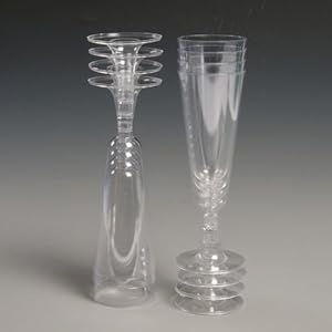 disposable champagne glasses