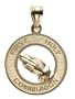 14k Yellow Gold First Communion Medal