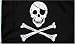 Pirate (Skull and Crossbones) Flag - 3 foot by 5 foot Polyester