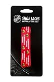 NHL Chicago Blackhawks Officially Licensed Lace Up Shoe Laces Featuring Blackhawks Logo, 54-Inch