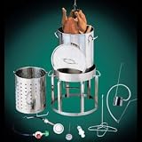  : 34 Quart Gas Turkey Fryer Professional Grade