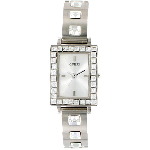 Guess Womens U85044L1 Stainless-Steel Silver Dial