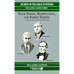 Stock Frauds, Manipulations, and Insider Trading