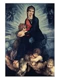 Madonna and Child Art Giclee Poster Print by Giovanni Battista di Jacopo Rosso Fiorentino, 18x24