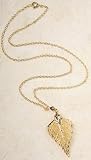 Birch Leaf Pendant Necklace