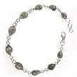 Hand crafted Jewellery Sterling Silver Bracelet 8 inches