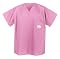 Auburn University Logo AU Tigers Pink Logo Scrub Top SHIRT-Size LG- For HER -Officially Licensed NCAA College Logo Apparel Unique GIFT Ideas For Mom Nurses Ladies Students Graduation
