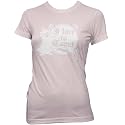Sesame Street I Love To Count Ladies Fine Jersey T-Shirt, Light Pink, XL