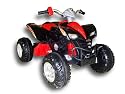 Raptor 12v Kids Ride-on Battery Operated Electric Quad - Black
