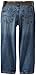 Lee Big Boys' Husky Dungarees Belted Relaxed Bootcut Jean