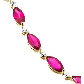 Ruby and Diamond Bracelet