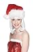 santa hat,deluxe with tinsel