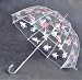 GOLDFISH print bubble CLEAR UMBRELLA fish theme art NEW