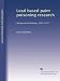 Lead based paint poisoning research: Review and evaluation, 1971-1977