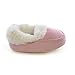 Childrens Toddlers Little Girls Faux Fur Lined Moccasin Slippers