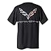 Corvette Men's C7 Logo Flag T-shirt
