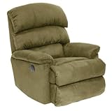 Apollo Chaise Power Lounger Fabric: Olive