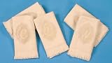 Monogrammed 100% Pure Cotton Fingertip Towels in Ivory - Q by Cotton Craft