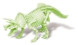 BANDAI UK LTD. Natural History Museum - Dig A Glow Dinosaur - Triceratops